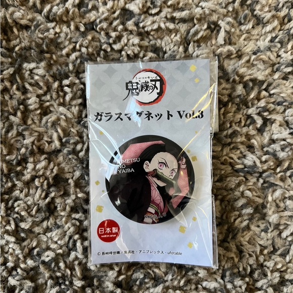 Demon Slayer Twinkle Glass Magnet Vol.3 Nezuko Kamado/Anime - Picture 3 of 3